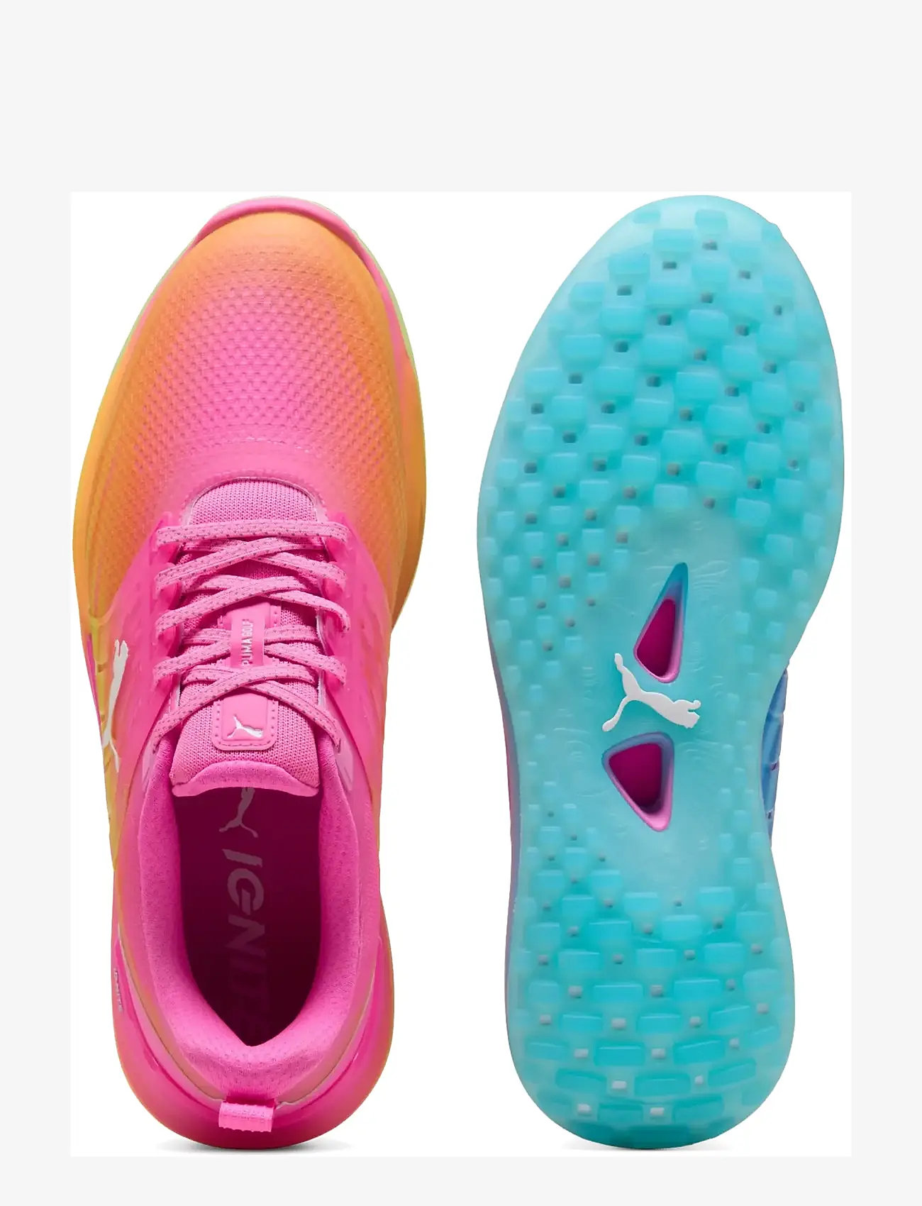 PUMA Golf - Ignite Elevate 2 Showtime - golfschuhe - poison pink-bright aqua-sun stream - 1