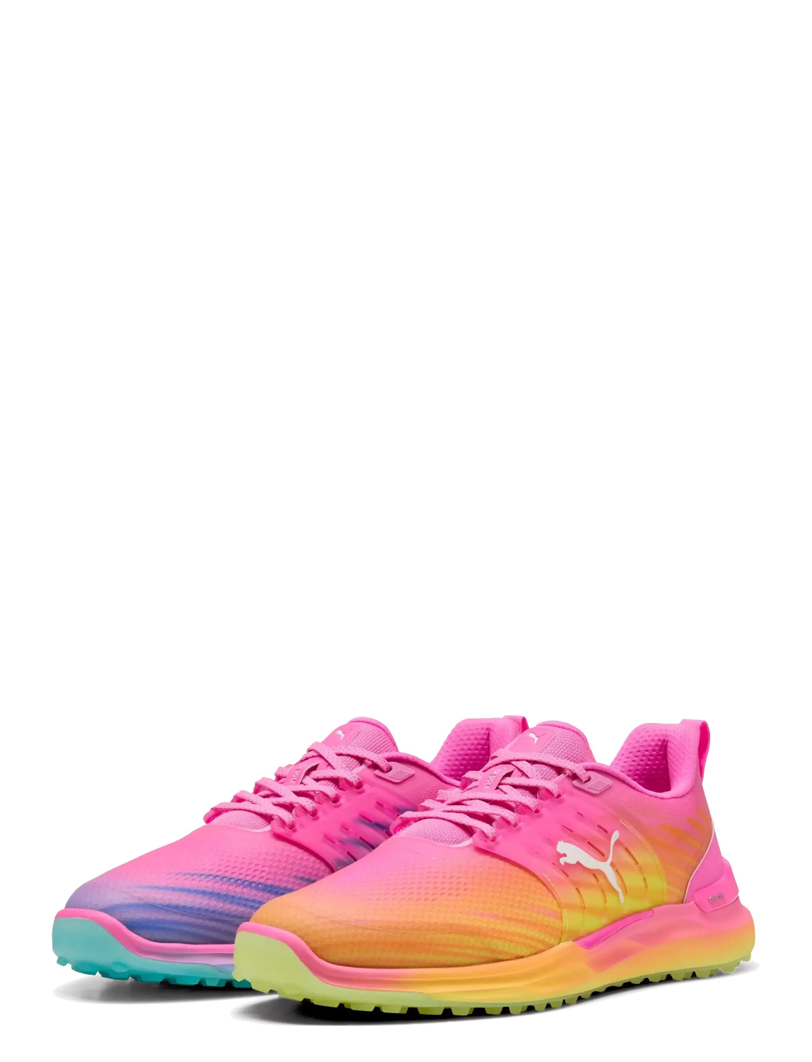PUMA Golf - Ignite Elevate 2 Showtime - golf shoes - poison pink-bright aqua-sun stream - 4