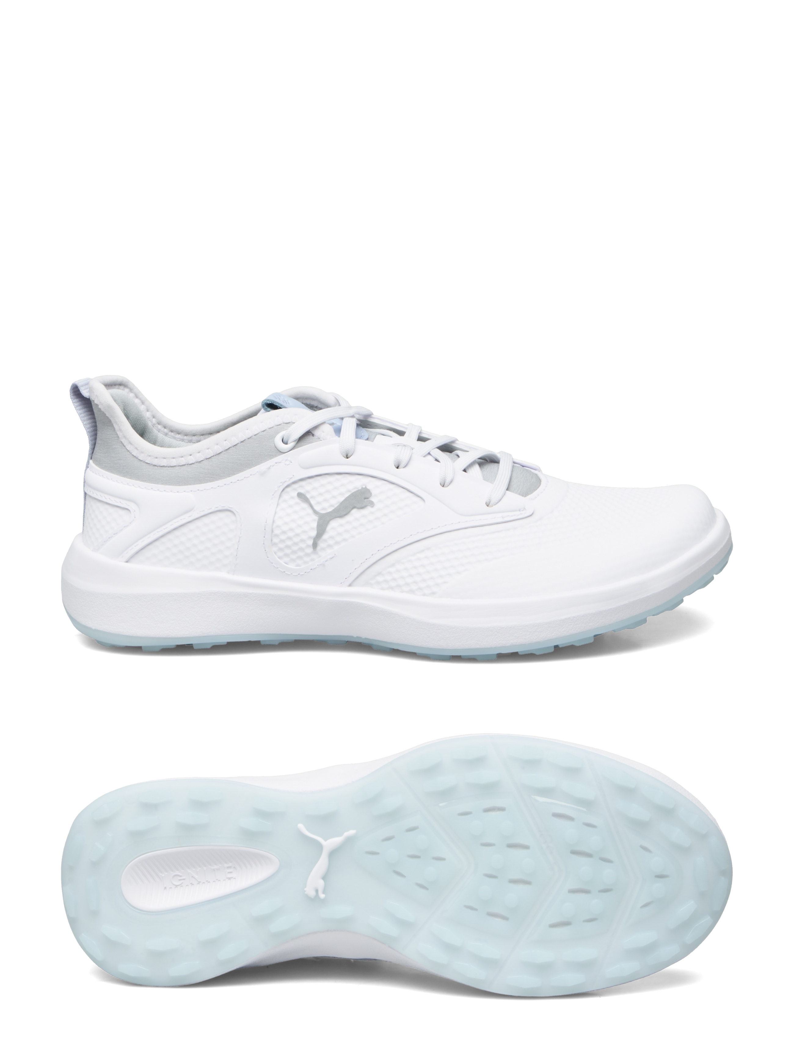 PUMA WHITE-PUMA SILVER-LUCITE