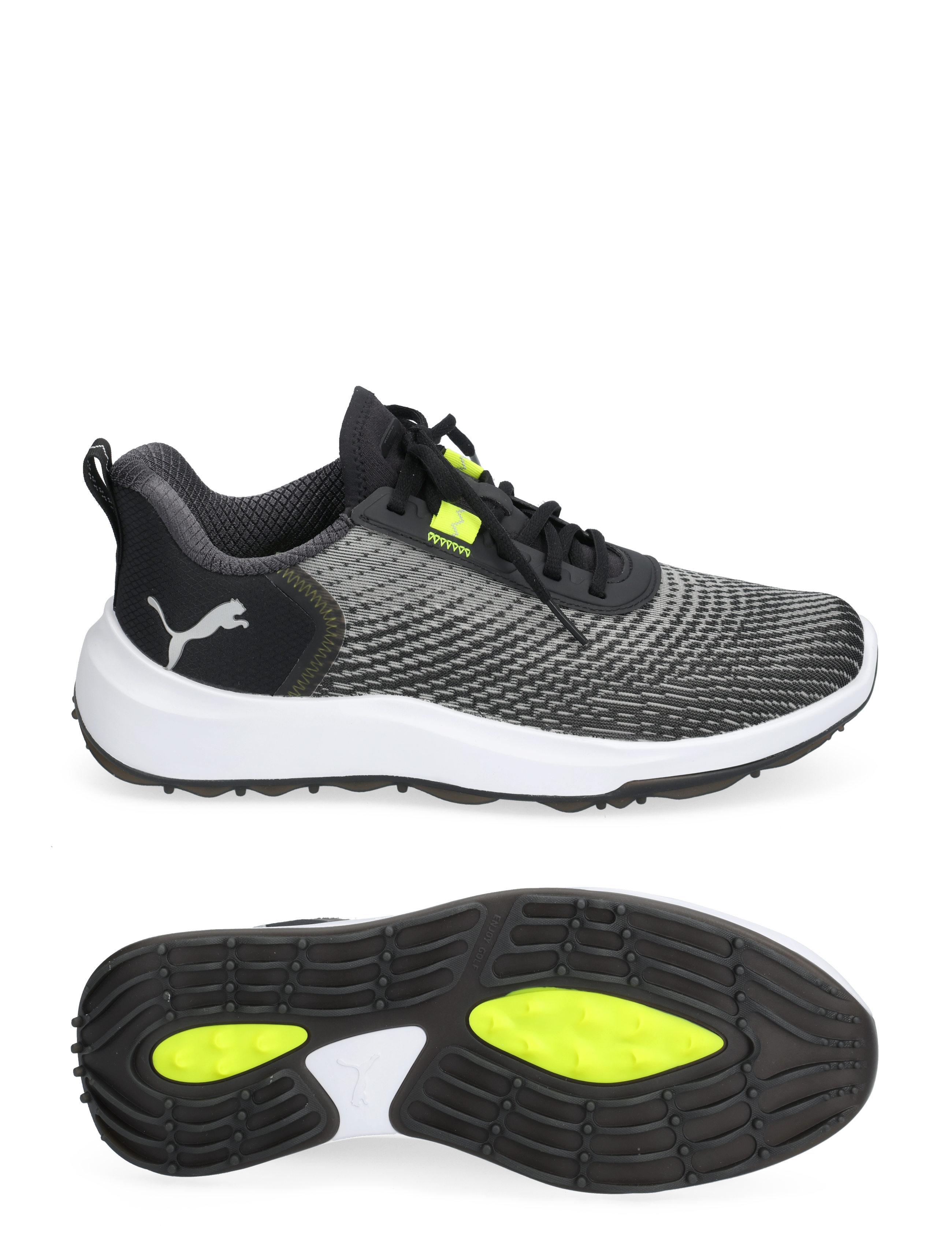 PUMA Golf Fusion Crush Sport - Kingad - PUMA BLACK-ELECTRIC LIME / black