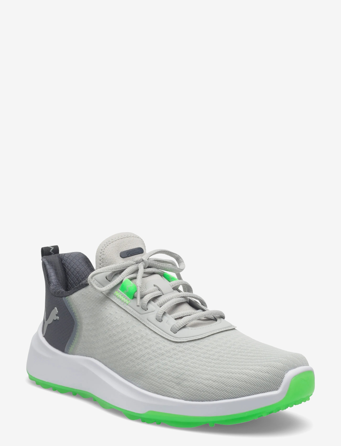 PUMA Golf - Fusion Crush Sport - golfsko - ash gray-strong gray-fluro green pes - 0