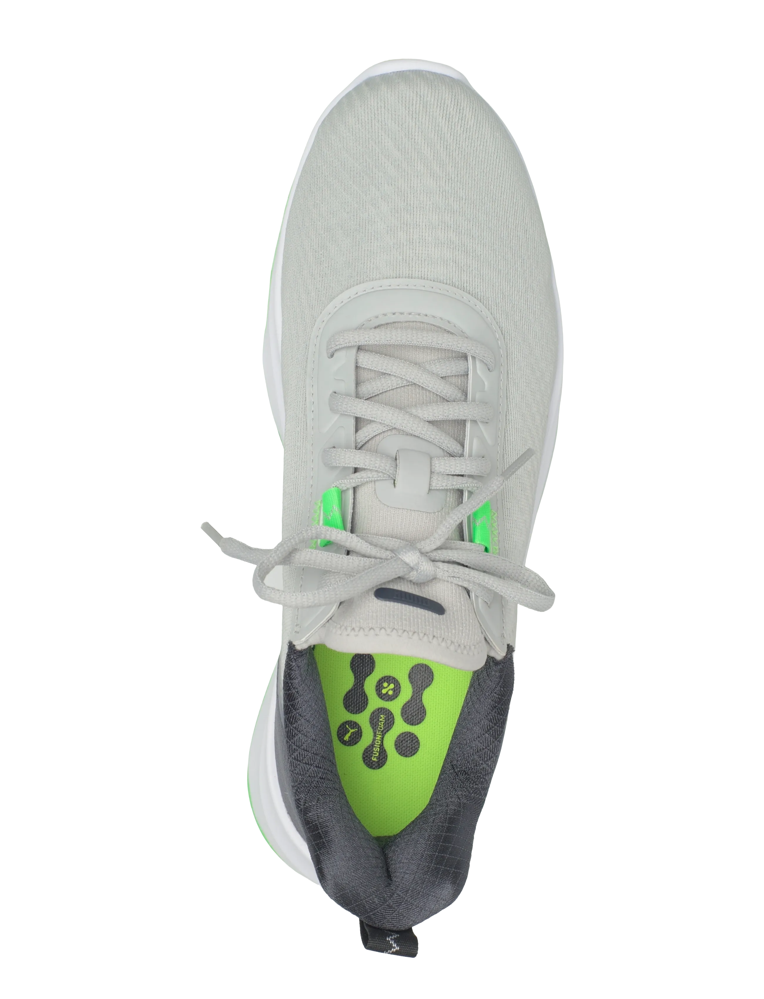 PUMA Golf - Fusion Crush Sport - golfskor - ash gray-strong gray-fluro green pes - 3