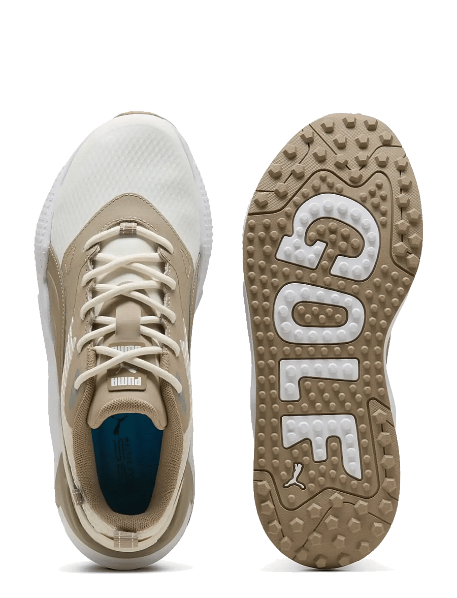 PUMA Golf - GS-X Efekt - golfijalatsid - warm white-ice coffee-puma white - 1