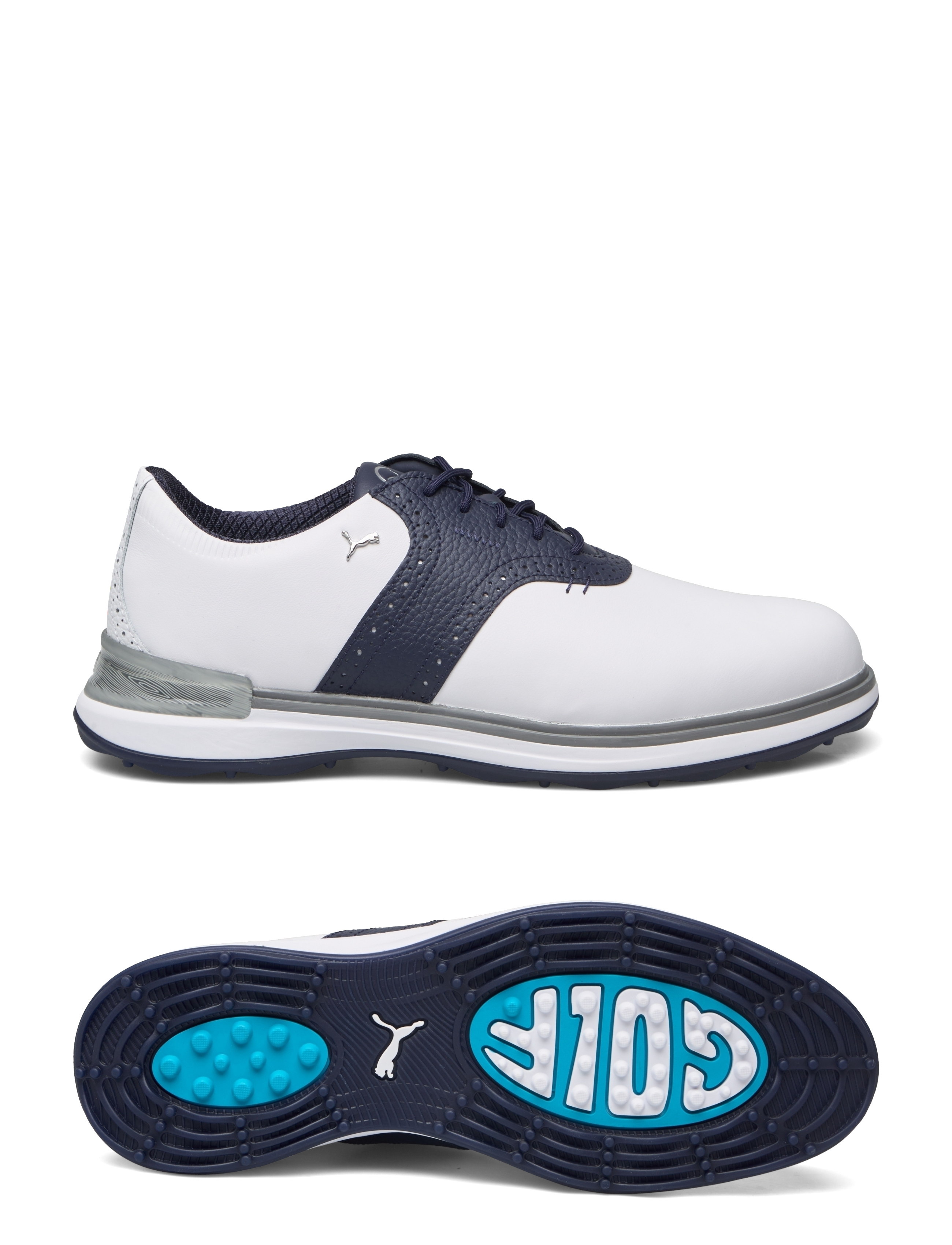 PUMA WHITE-DEEP NAVY-SPEED BLUE
