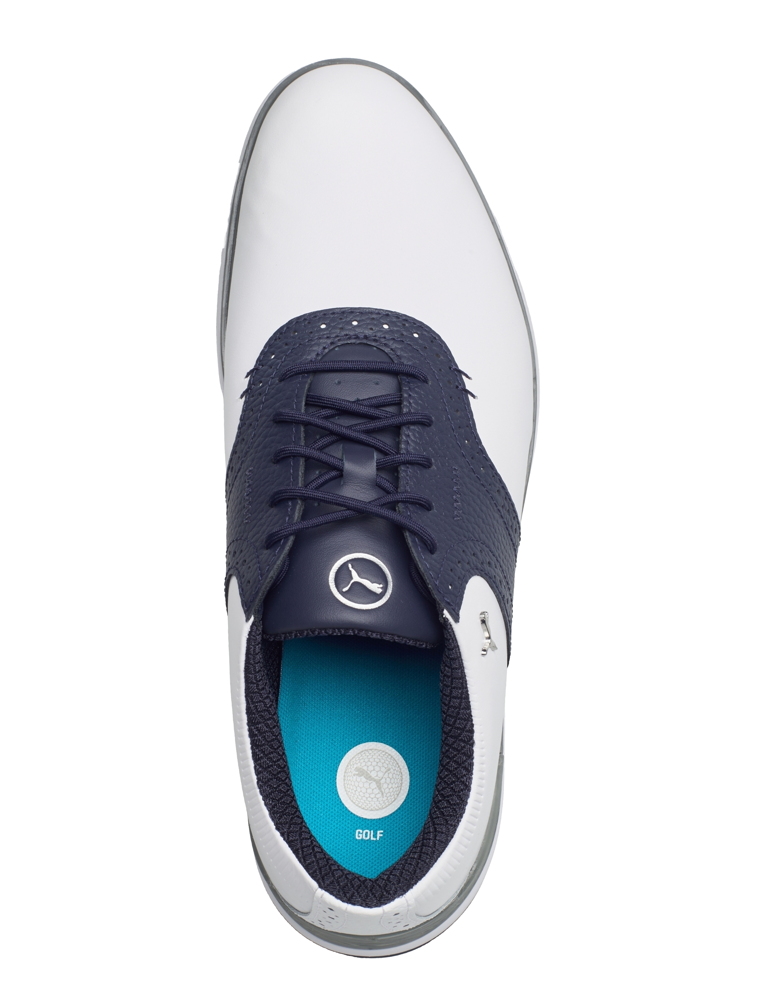 PUMA Golf - Puma Avant - golfsko - puma white-deep navy-speed blue - 4