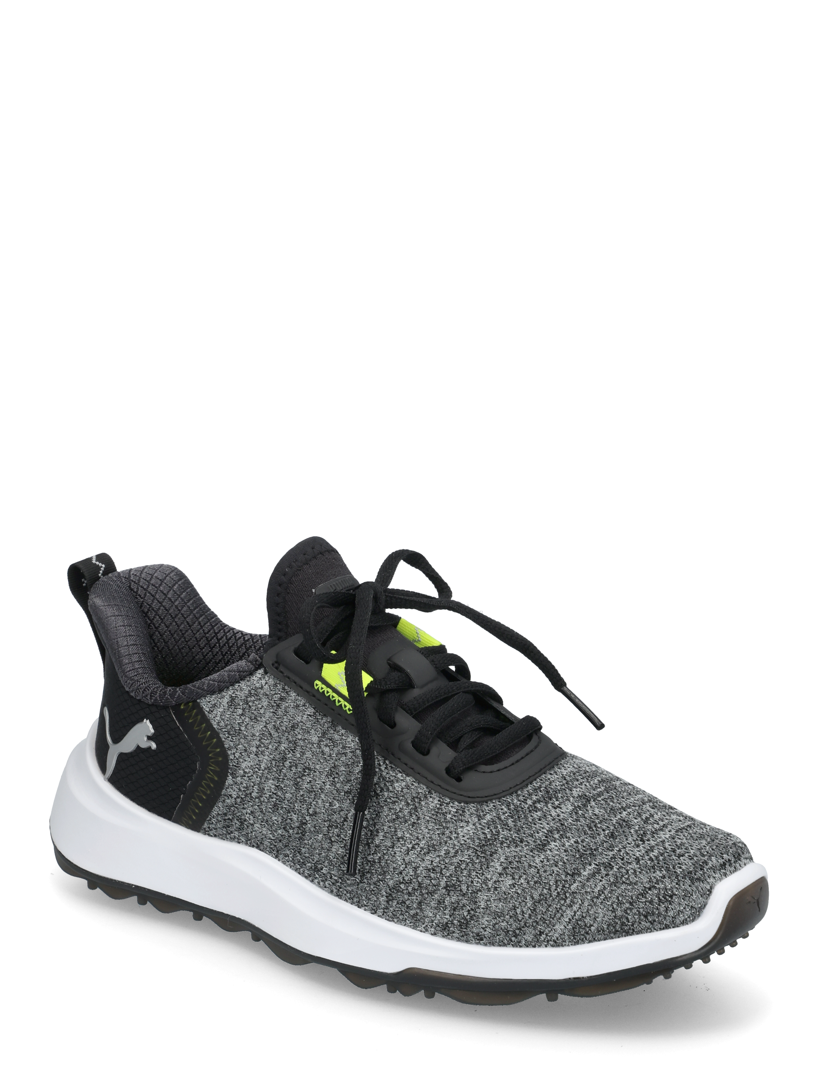 PUMA Golf Fusion Crush Sport JR - Tennised - PUMA BLACK-ELECTRIC LIME / black