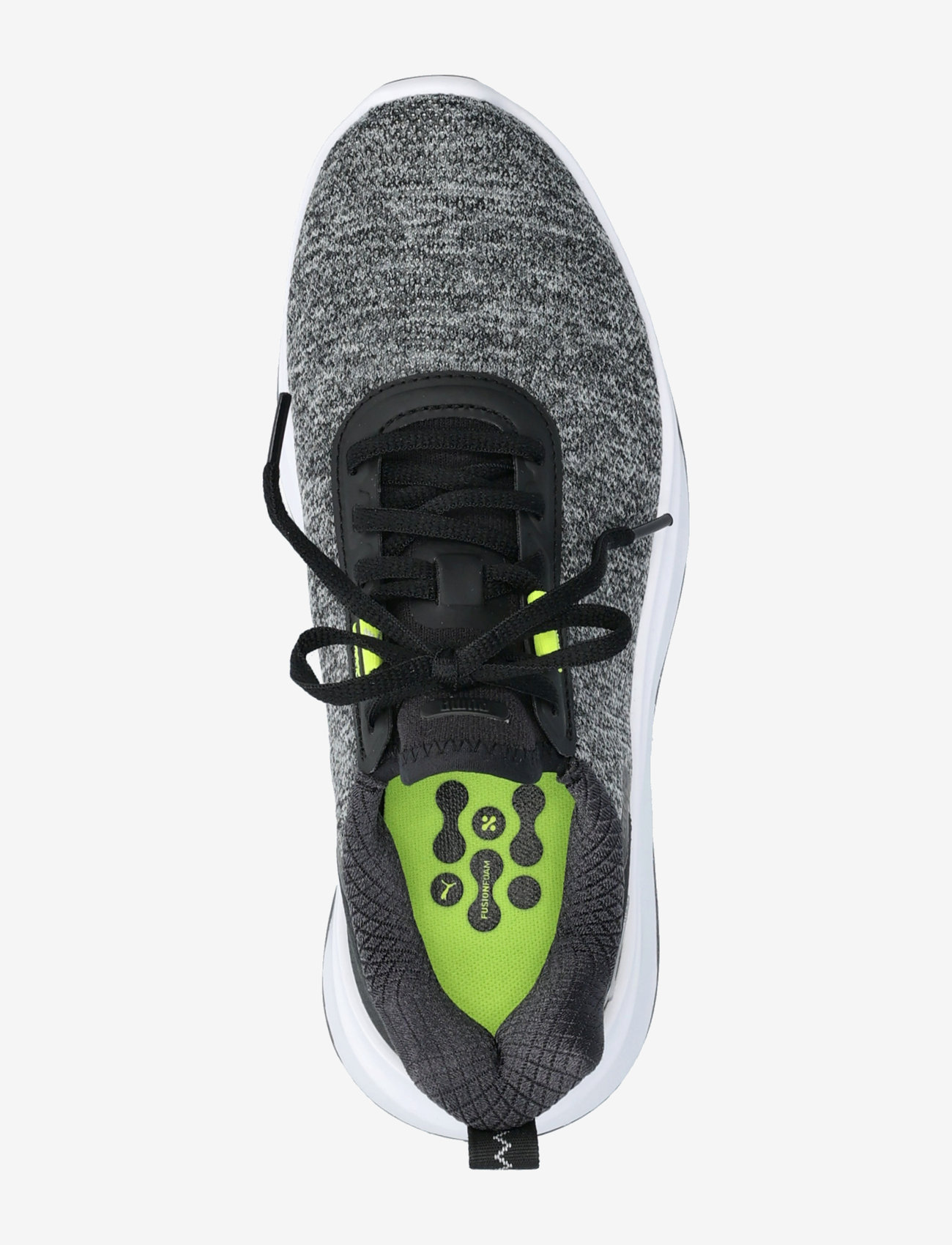 PUMA Golf - Fusion Crush Sport JR - low-top sneakers - puma black-electric lime - 3