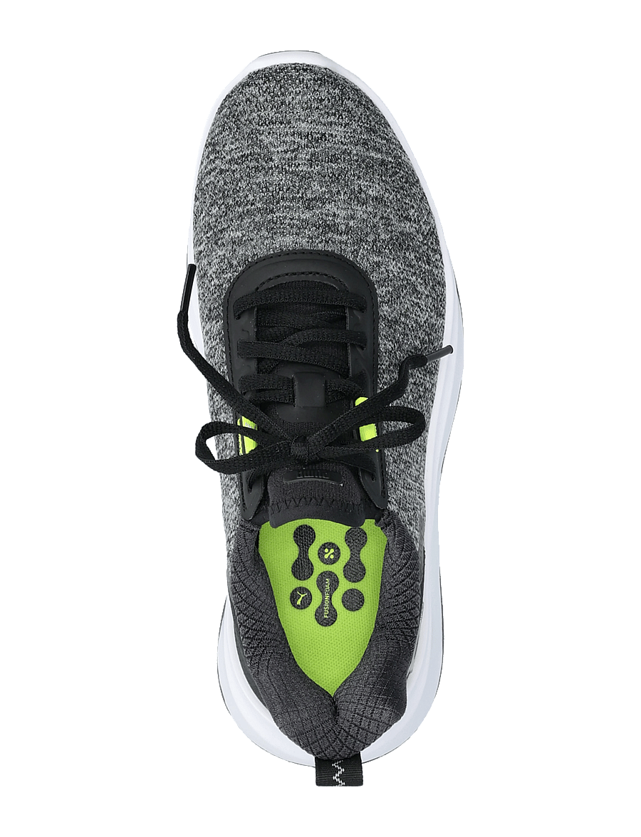 PUMA Golf - Fusion Crush Sport JR - baskets basses - puma black-electric lime - 3