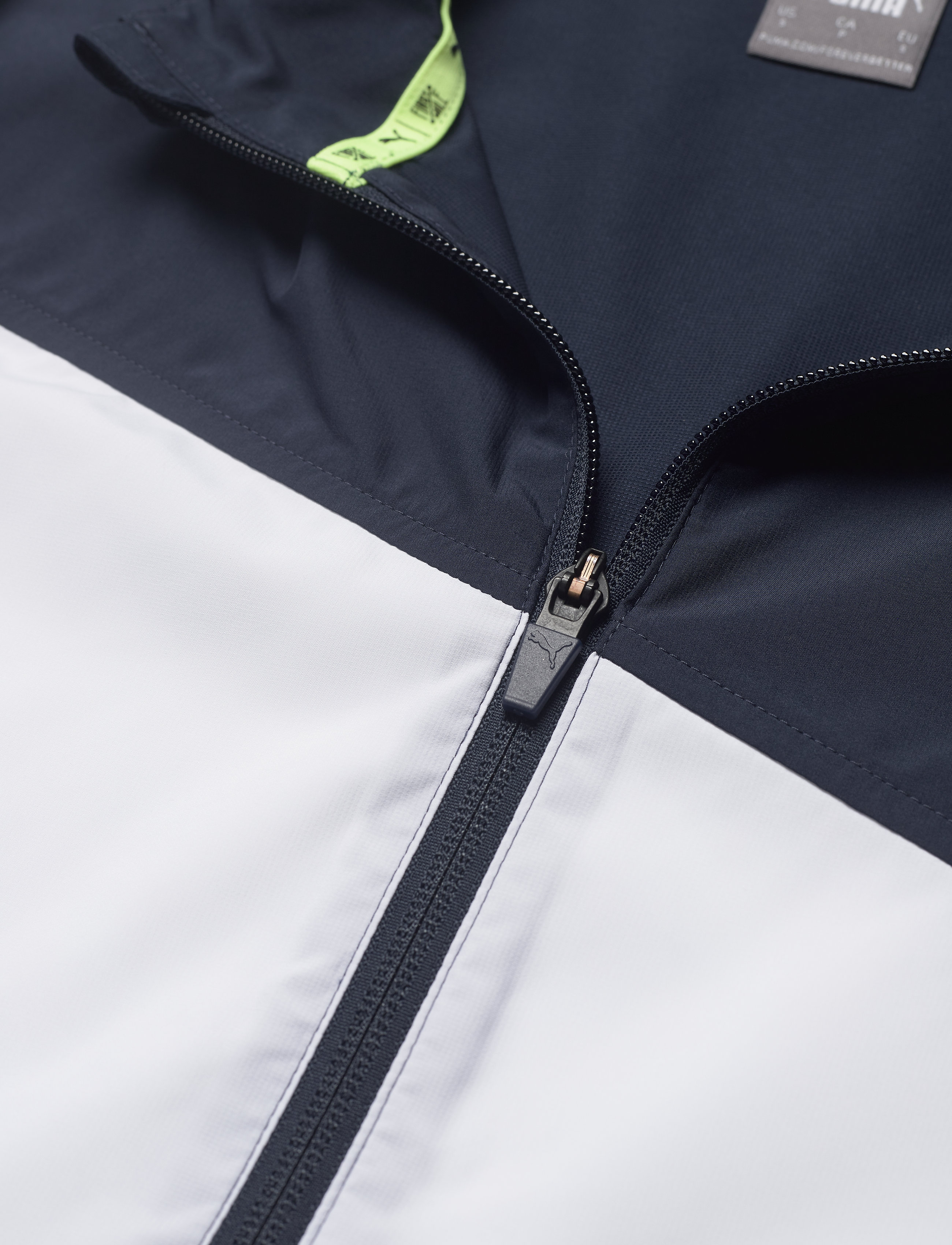 PUMA Golf - W First Mile Wind Jacket - navy blazer-bright white - 2