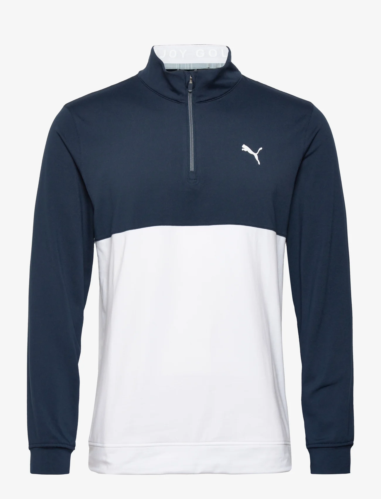 PUMA Golf - Gamer Colorblock 1/4 Zip - swetry - navy blazer-bright white - 0