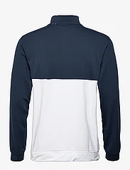 PUMA Golf - Gamer Colorblock 1/4 Zip - sportiska stila džemperi - navy blazer-bright white - 1