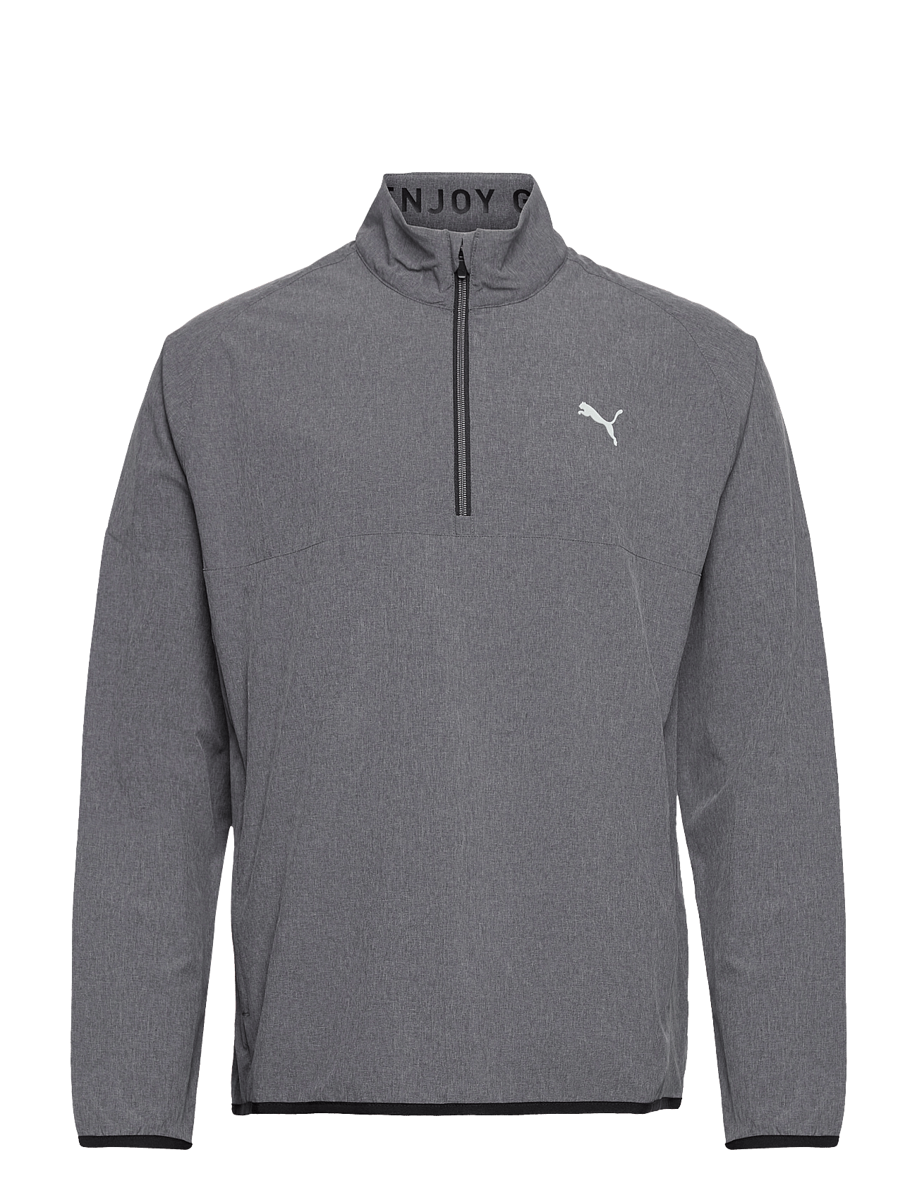 Marin Woven 1/4 Zip - PUMA BLACK HEATHER