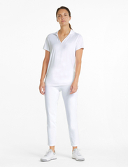 PUMA Golf - W Cloudspun Coast Polo - polo marškinėliai - bright white - 4