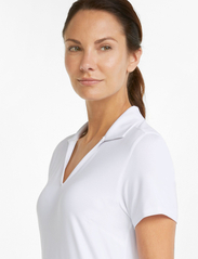 PUMA Golf - W Cloudspun Coast Polo - t-shirts & topper - bright white - 5