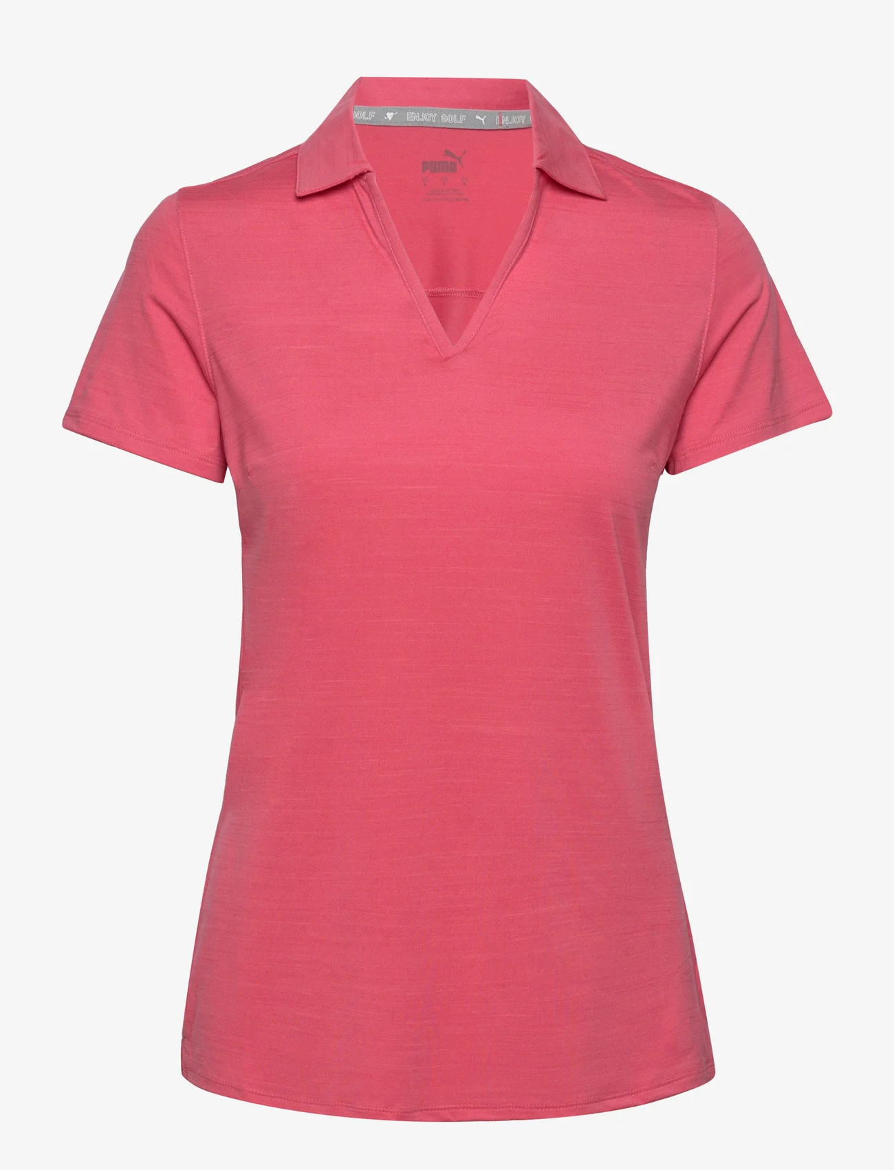 PUMA Golf - W Cloudspun Coast Polo - t-shirt & tops - loveable heather - 0