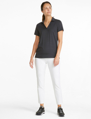 PUMA Golf - W Cloudspun Coast Polo - t-shirt & tops - puma black heather - 4