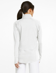 PUMA Golf - W Gamer 1/4 Zip - sportiska stila džemperi - bright white - 3