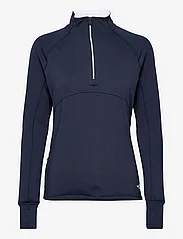 PUMA Golf - W Gamer 1/4 Zip - sportiska stila džemperi - navy blazer - 0
