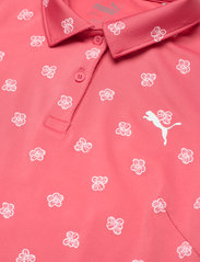 PUMA Golf - MATTR Hibiscus Polo Girls - sportoberteile - rapture rose-bright white - 2
