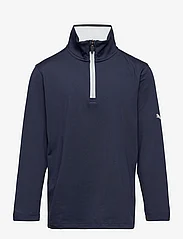 PUMA Golf - Boys Gamer 1/4 Zip - sweatshirts - navy blazer-high rise - 0