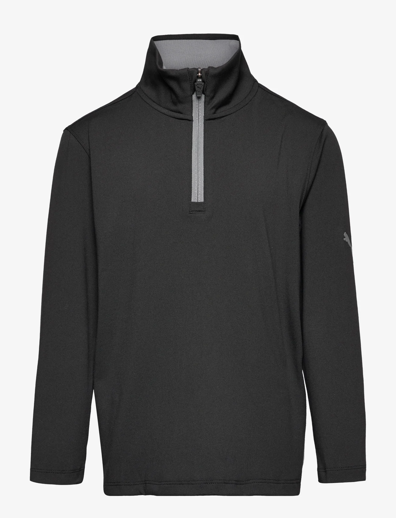 PUMA Golf - Boys Gamer 1/4 Zip - sweatshirts - puma black-quiet shade - 0