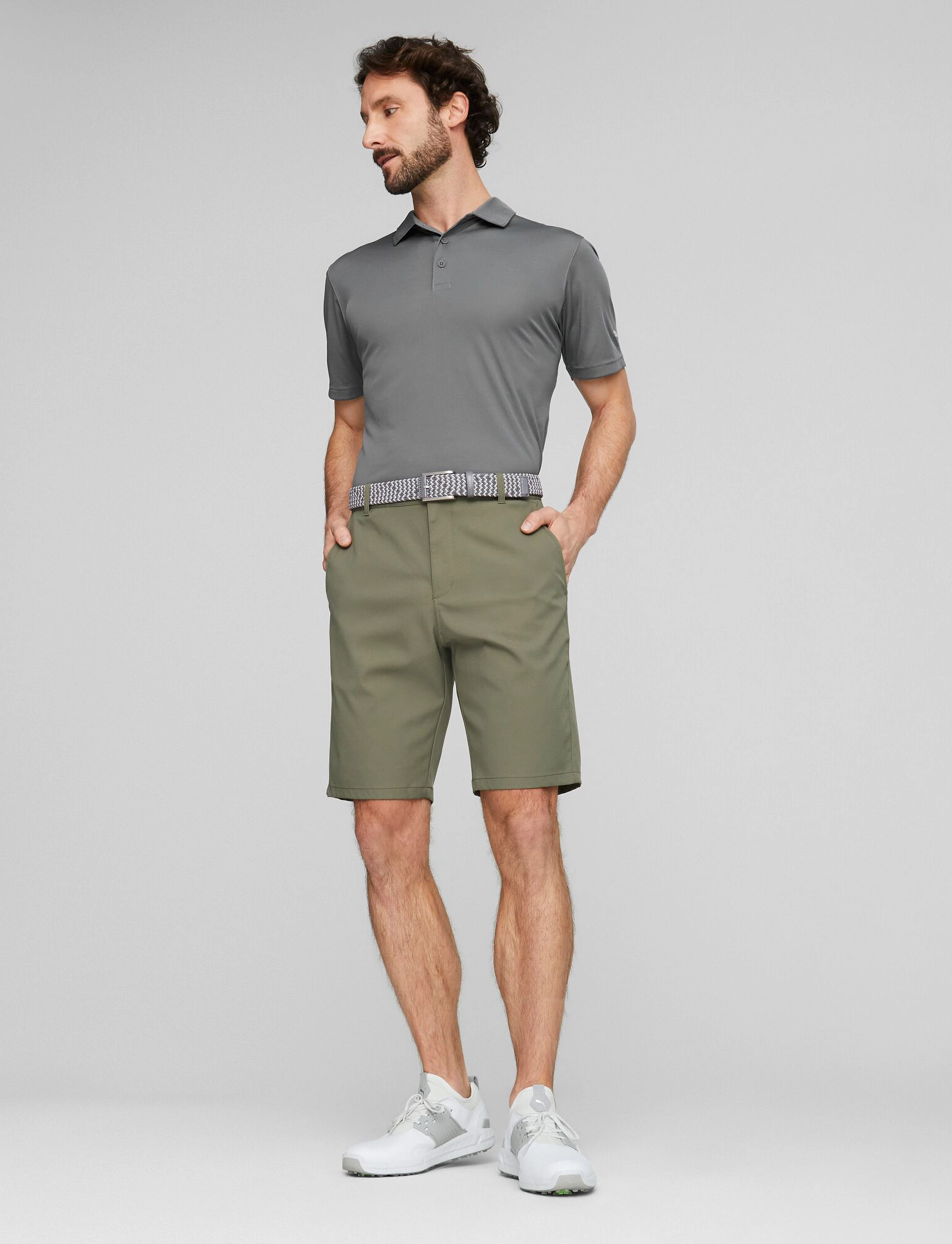 PUMA Golf - Dealer Short 10" - golfstuttbuxur - dark sage - 4