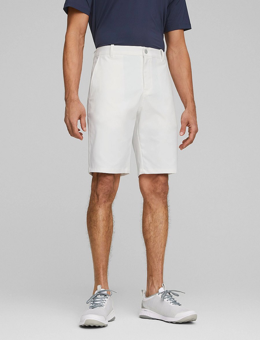 PUMA Golf - Dealer Short 10" - lühikesed golfiipüksid - white glow - 0