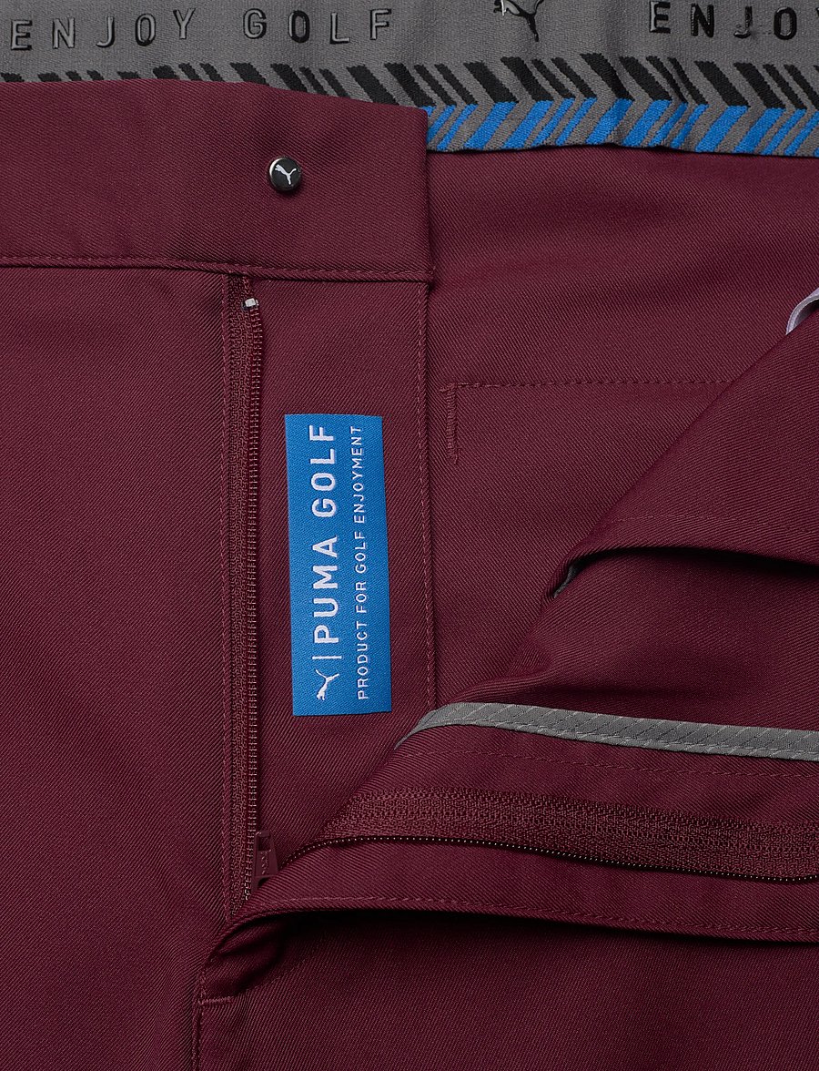 PUMA Golf - Dealer Tailored Pant - golfbyxor - ruby shimmer - 3