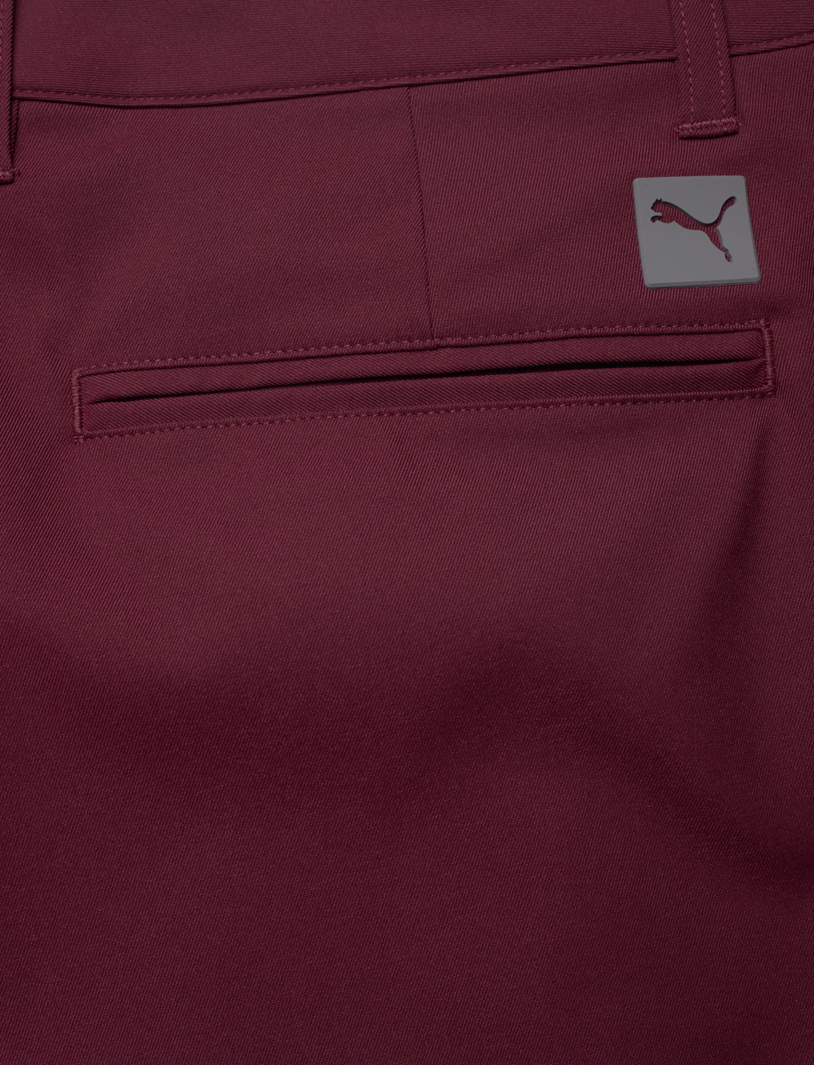 PUMA Golf - Dealer Tailored Pant - golfbyxor - ruby shimmer - 4