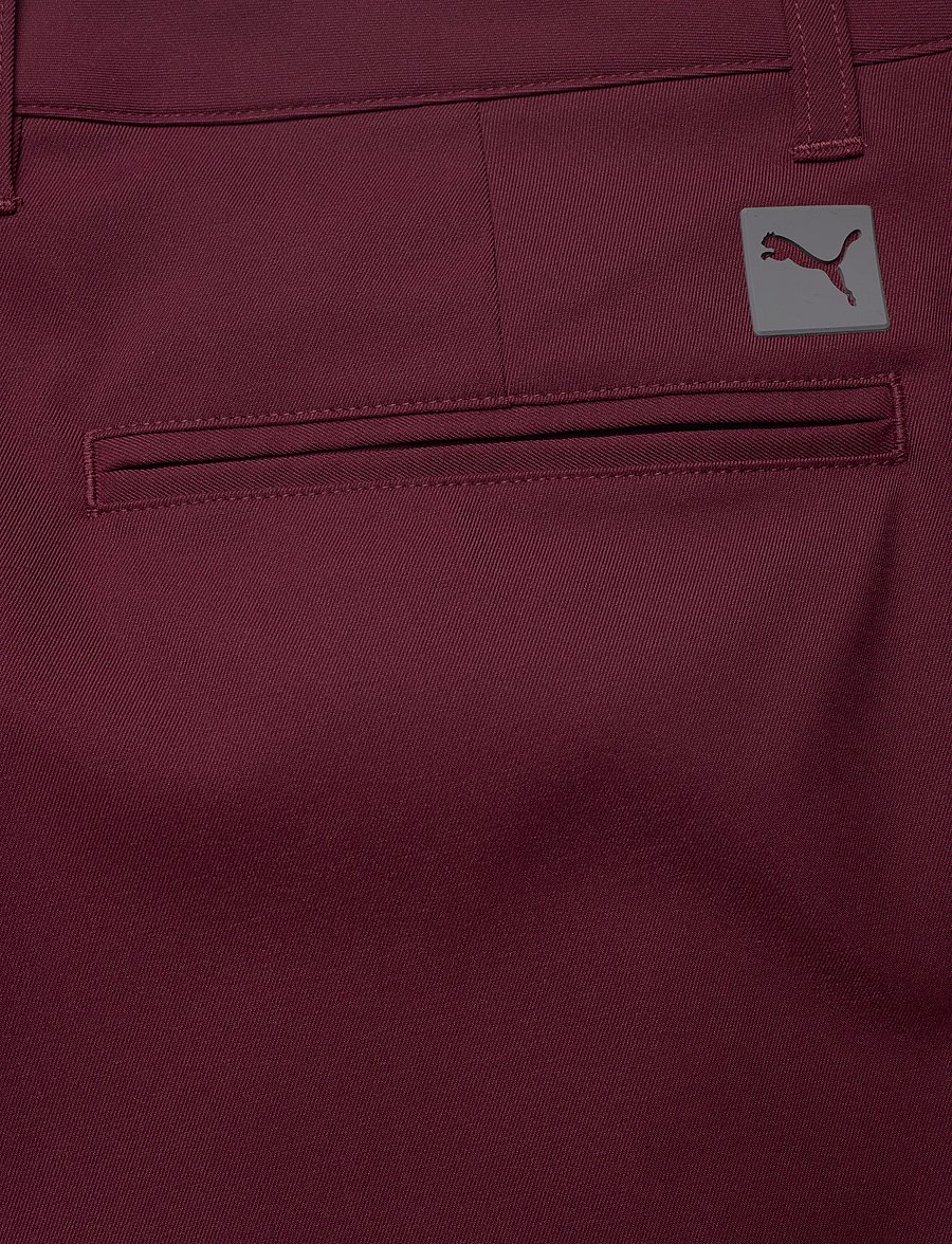 PUMA Golf - Dealer Tailored Pant - golfbyxor - ruby shimmer - 4