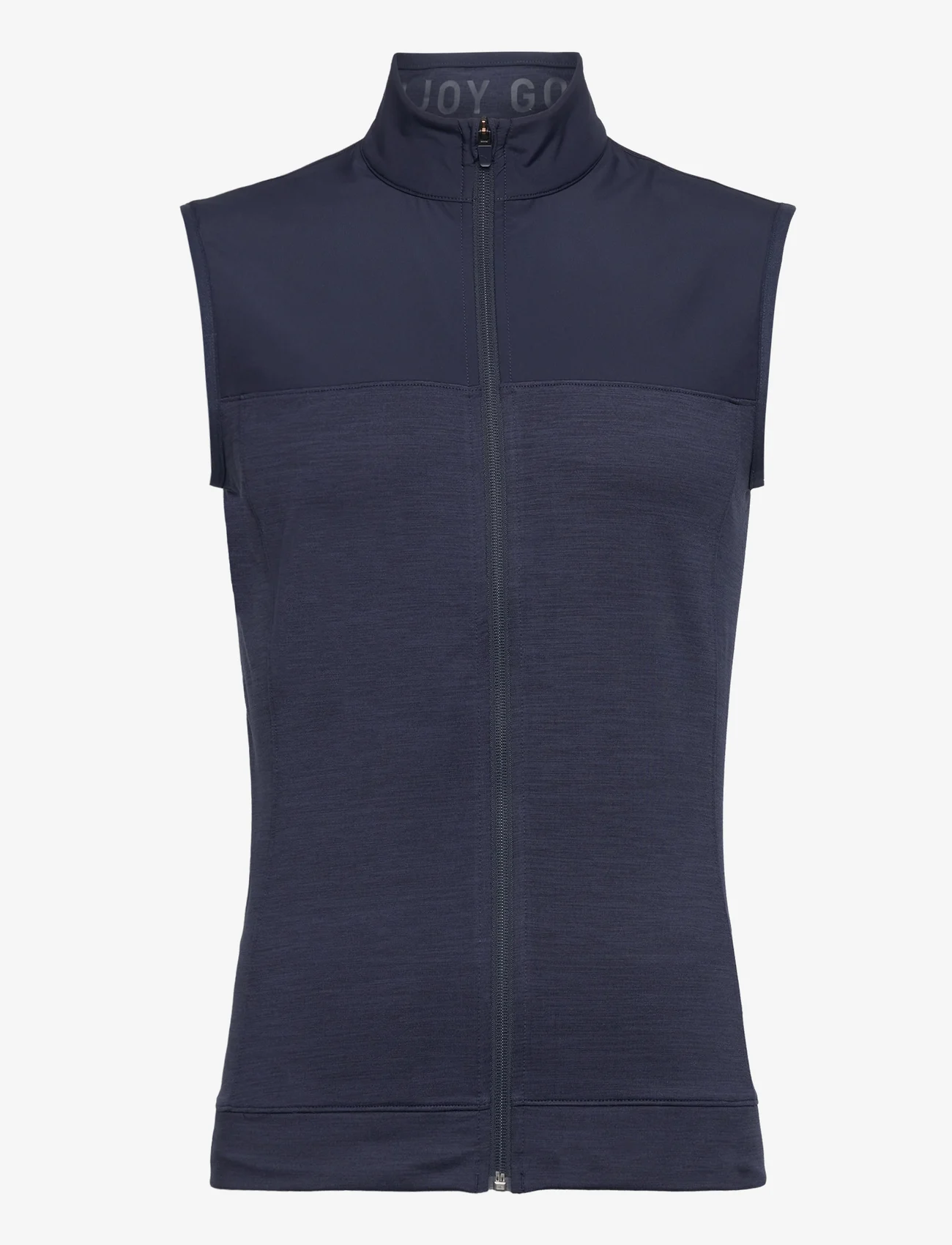 PUMA Golf - Cloudspun Colorblock Vest - golfjakker - navy blazer-navy blazer heather - 0