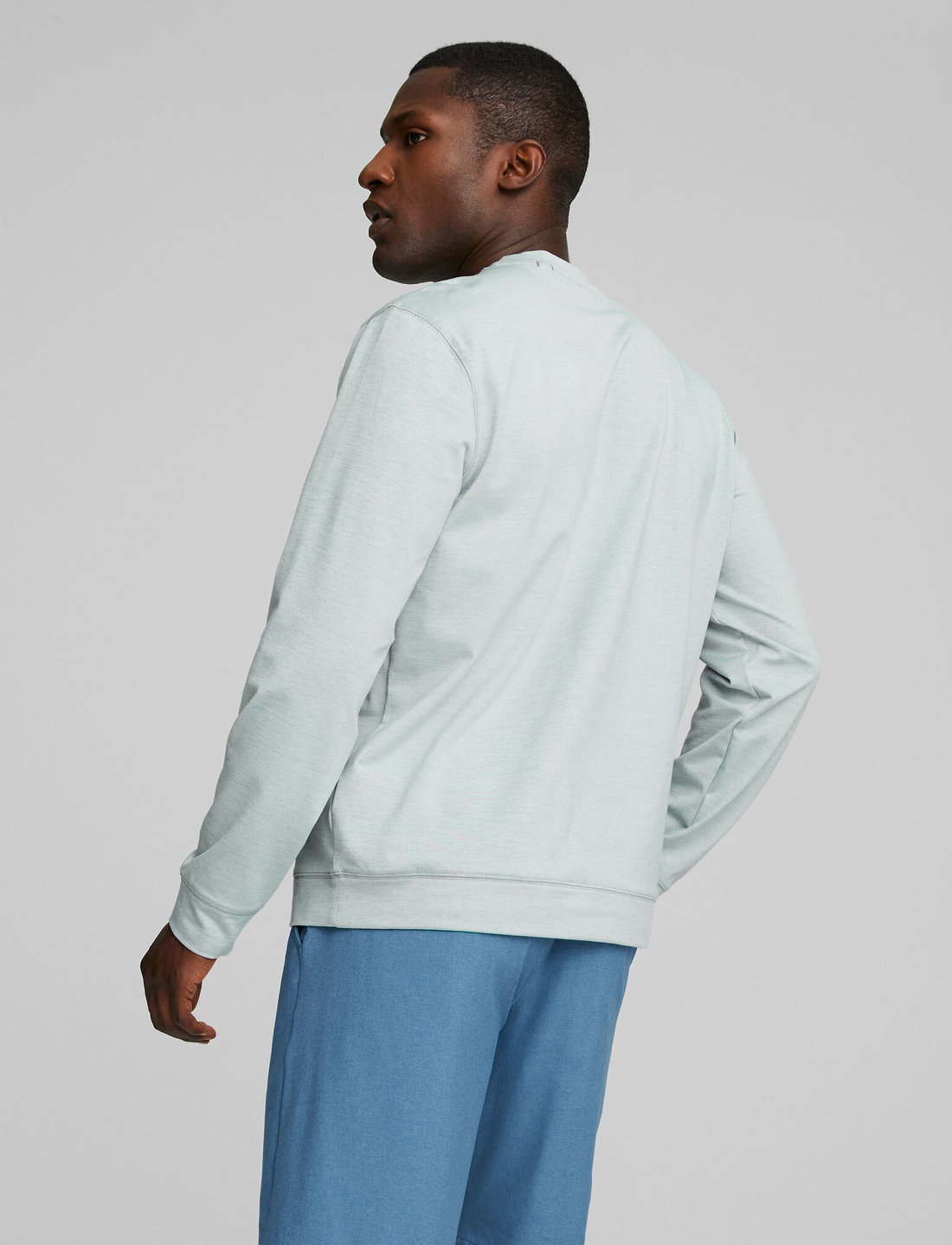 Puma crew neck sales sweater