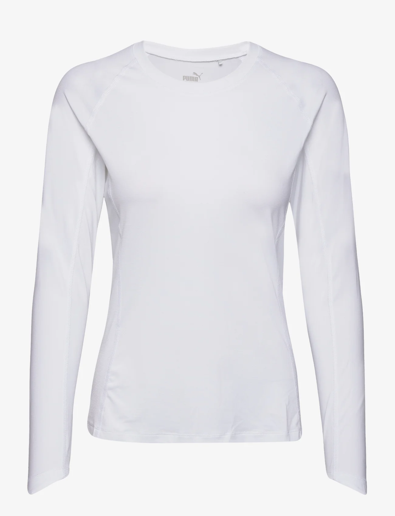 PUMA Golf - W YouV LS Crew - långärmade tröjor - bright white - 0