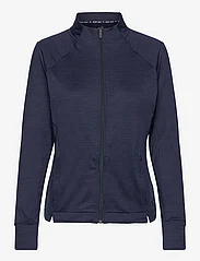 PUMA Golf - W Cloudspun Heather Full Zip Jacket - džemperiai - navy blazer heather - 0