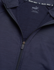PUMA Golf - W Cloudspun Heather Full Zip Jacket - sweatshirts - navy blazer heather - 5