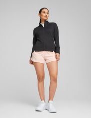 PUMA Golf - W Cloudspun Heather Full Zip Jacket - sweatshirts - puma black heather - 5