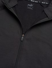 PUMA Golf - W Cloudspun Heather Full Zip Jacket - sweatshirts - puma black heather - 6
