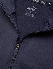 PUMA Golf - W Cloudspun Heather Full Zip Vest - quilted vests - navy blazer heather - 2