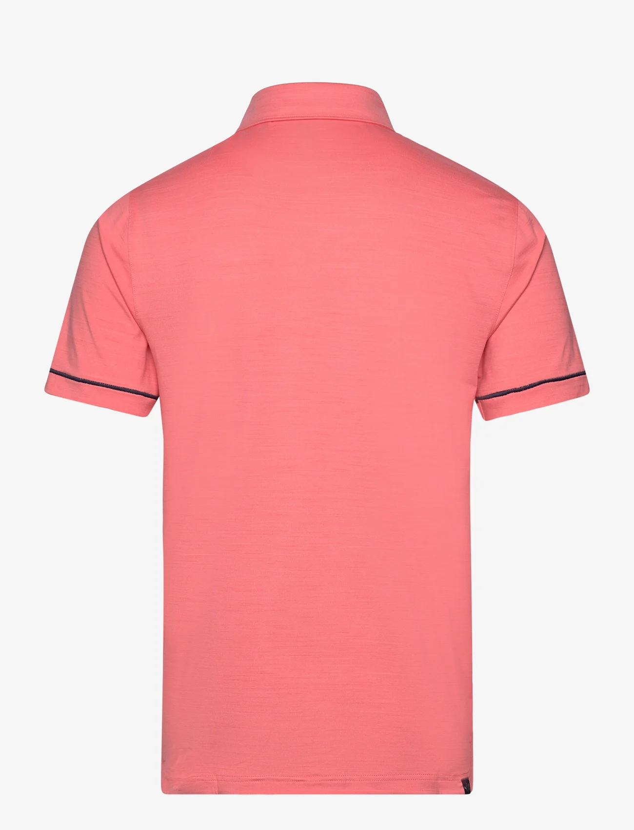 PUMA Golf - Cloudspun Haystack Polo - polo marškinėliai trumpomis rankovėmis - melon punch heather-deep navy heather - 1