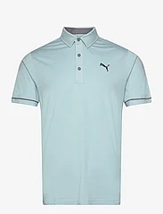 PUMA Golf - Cloudspun Haystack Polo - polo marškinėliai trumpomis rankovėmis - turquoise surf heather-slate sky heather - 0
