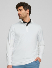 PUMA Golf - YouV 1/4 Zip - mid layer jackets - bright white - 2