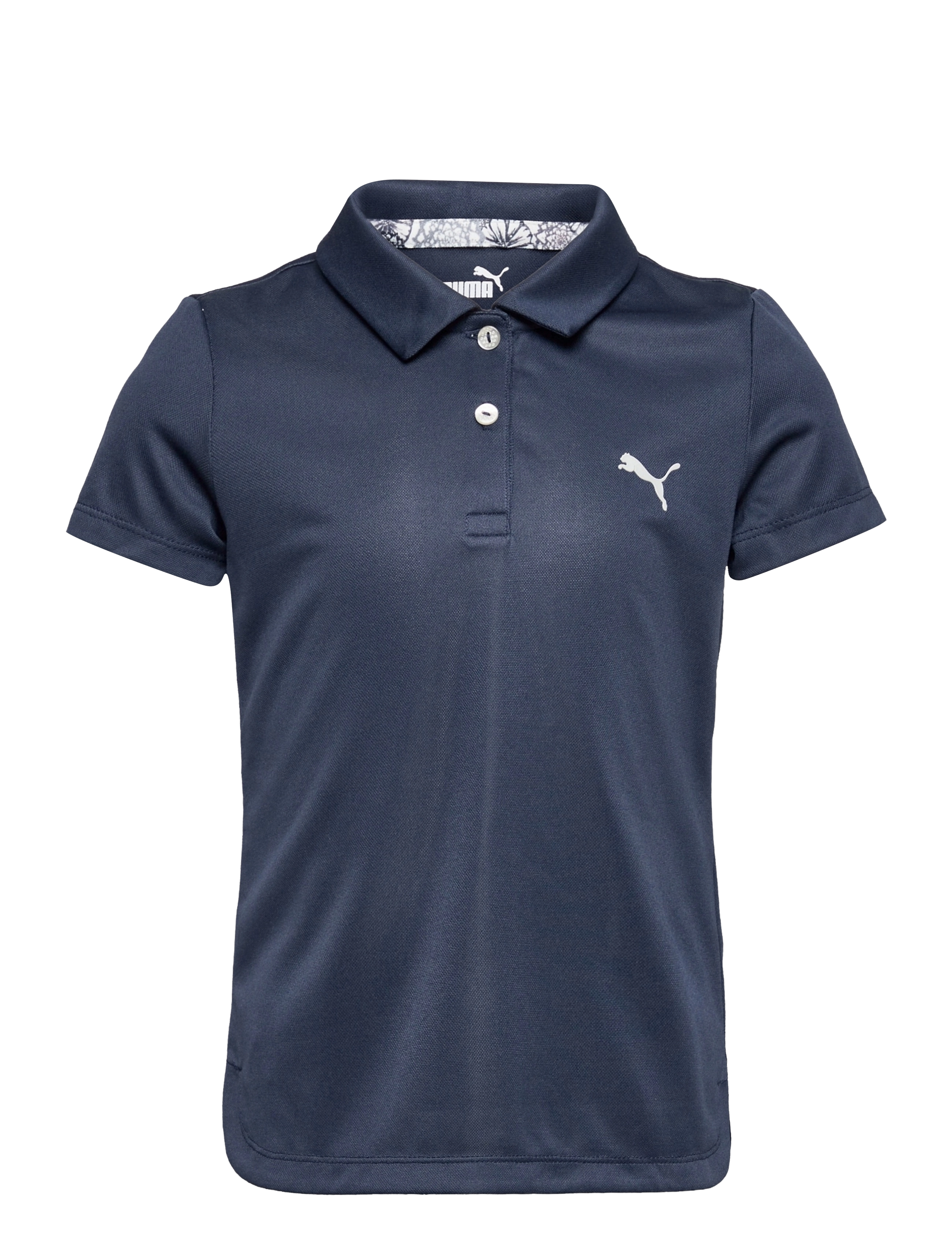 PUMA Golf Girls Essential Polo - T-Shirts - NAVY BLAZER / blue