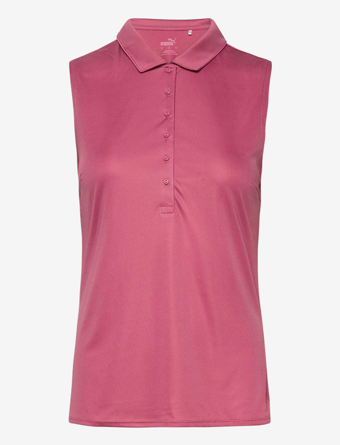 PUMA Golf - Rotation Sleeveless Polo - rose wine - 0