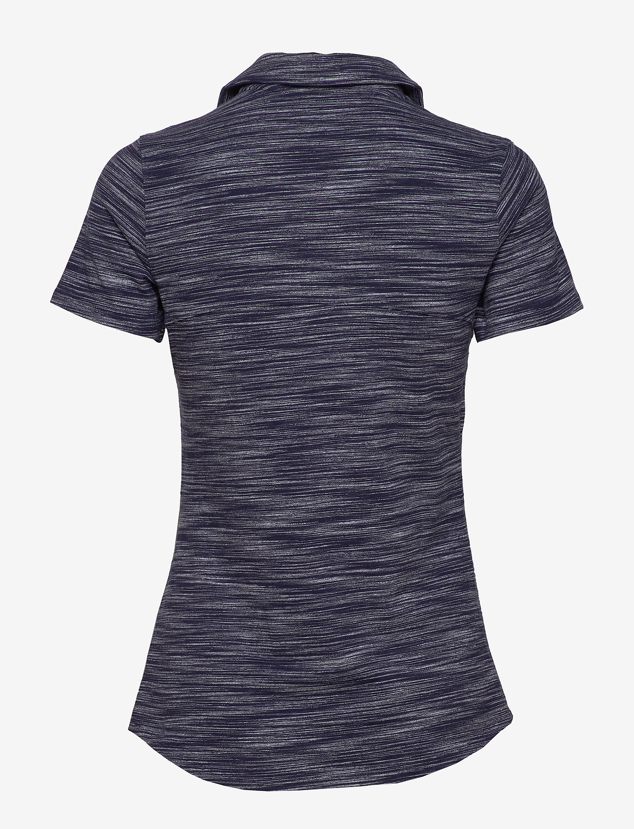 PUMA Golf - W Heather Slub Polo - peacoat heather - 1