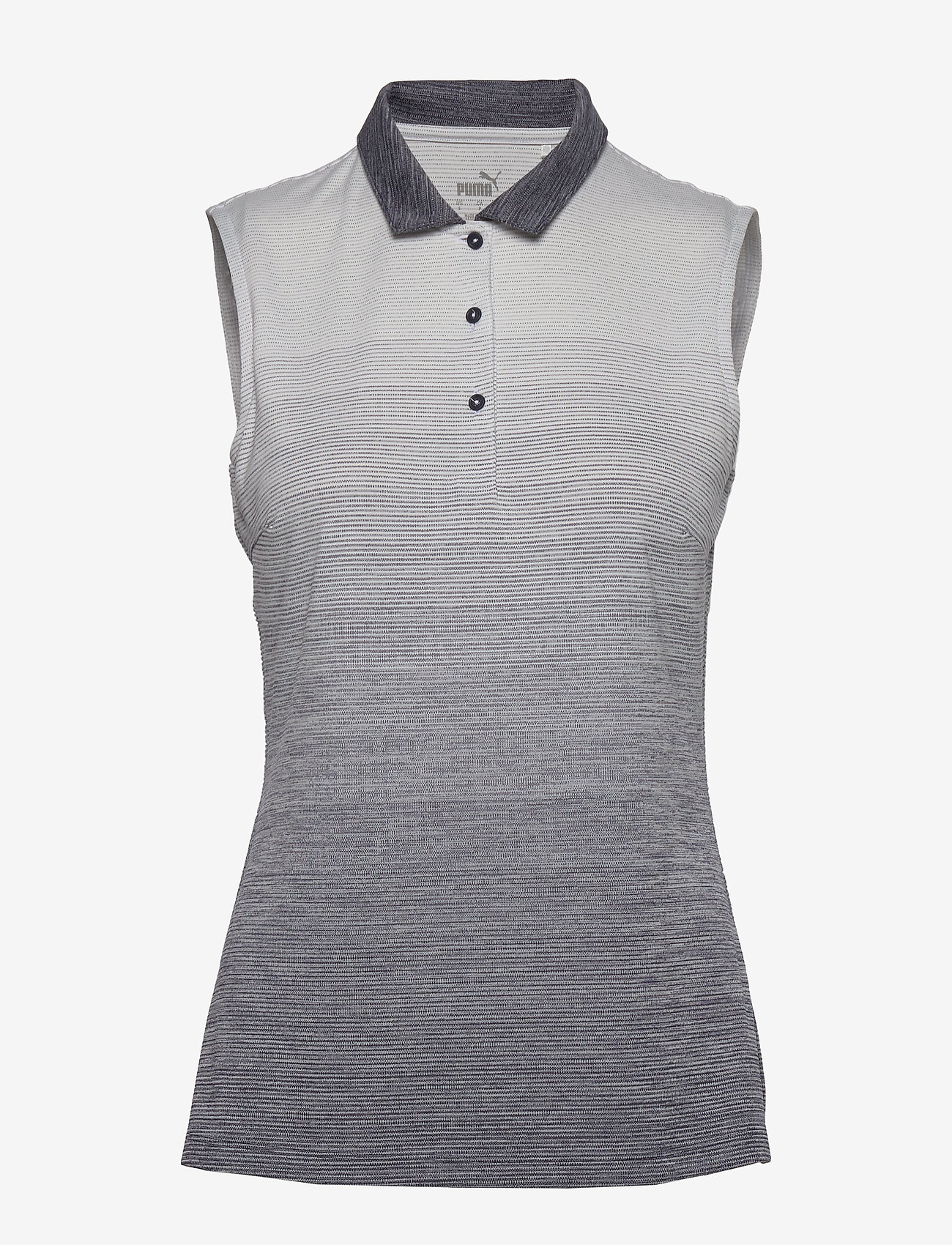 PUMA Golf - Ombre Sleeveless Polo - peacoat - 0