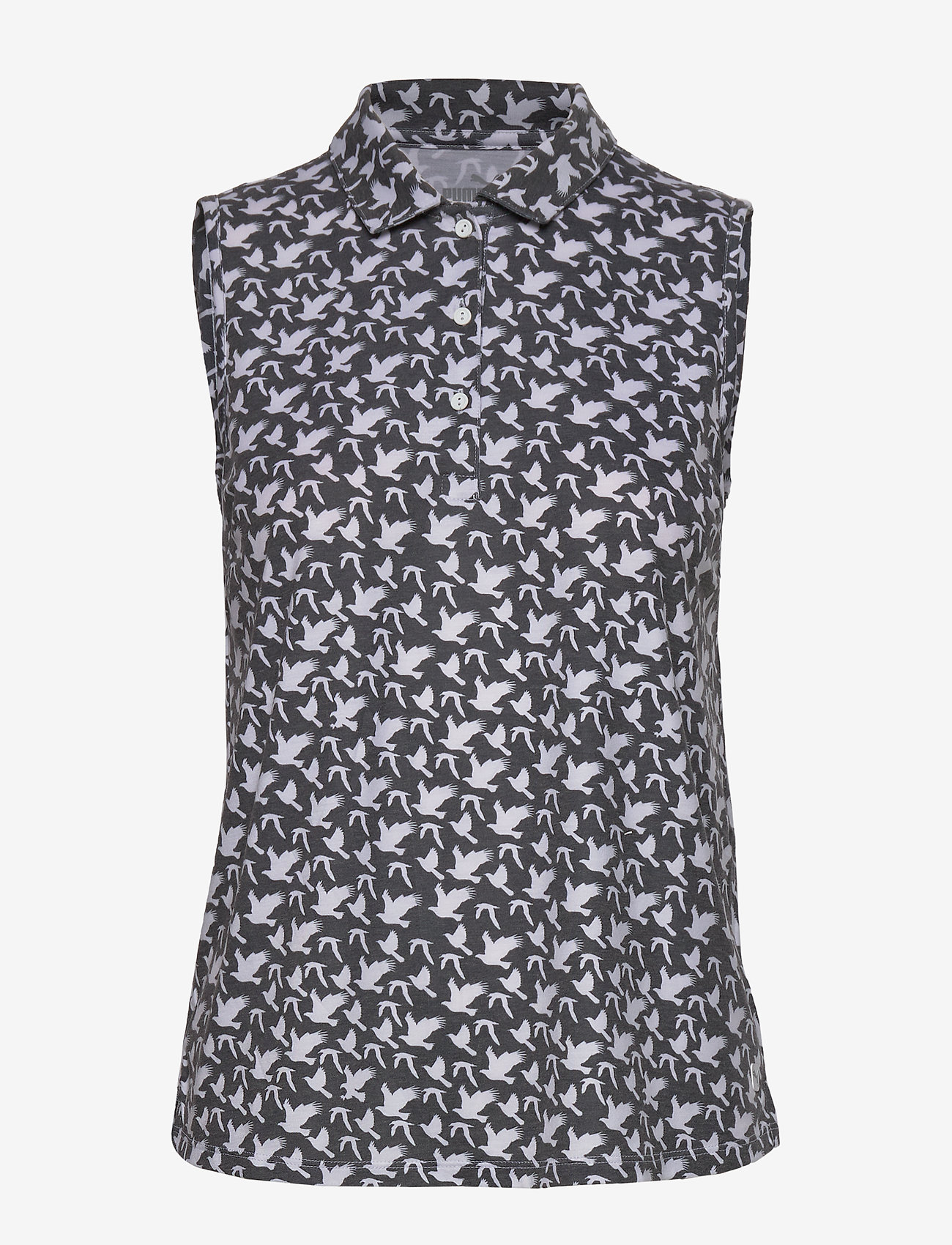 PUMA Golf - Flight Sleeveless Polo - puma black - 0