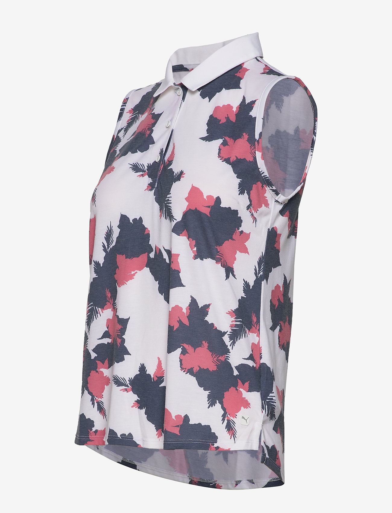 PUMA Golf - Floral Sleeveless Polo - dark denim - 2