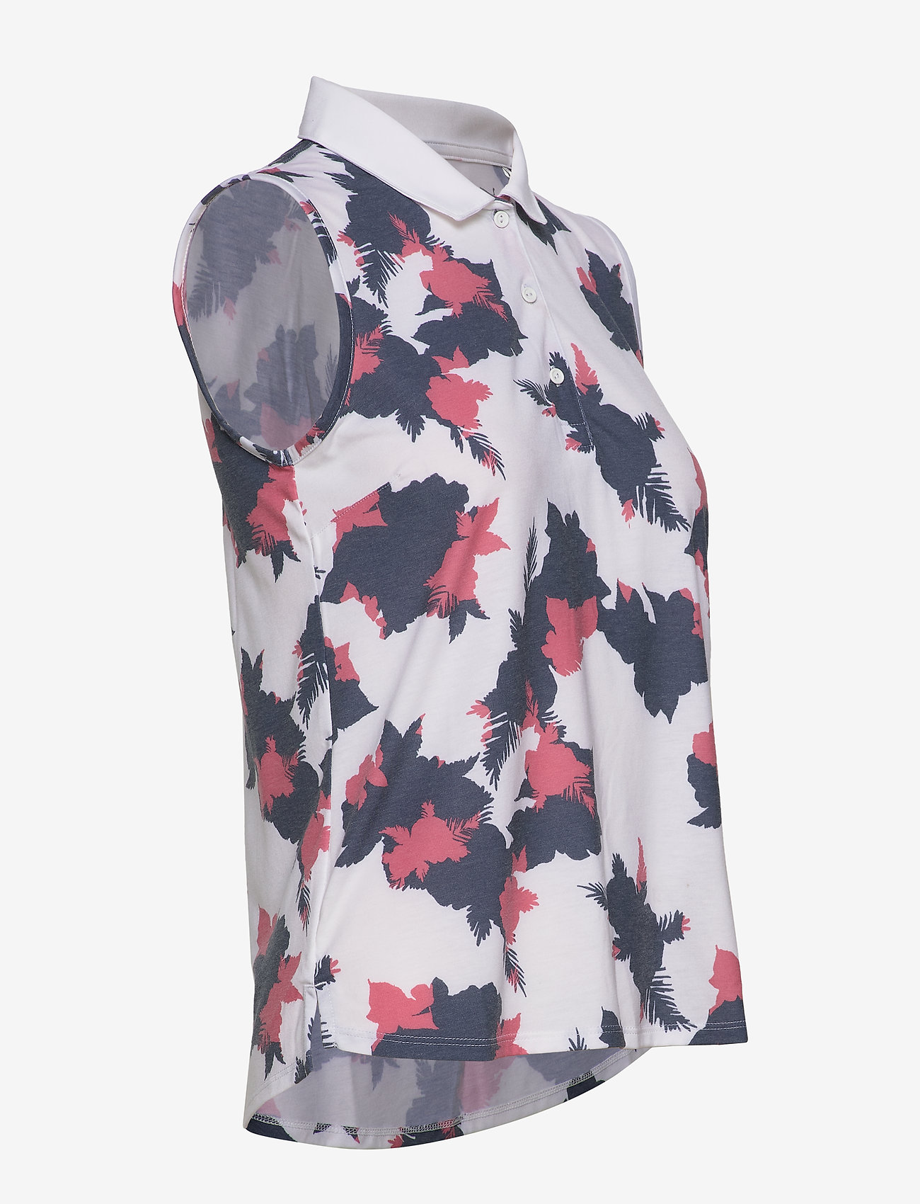 PUMA Golf - Floral Sleeveless Polo - dark denim - 3