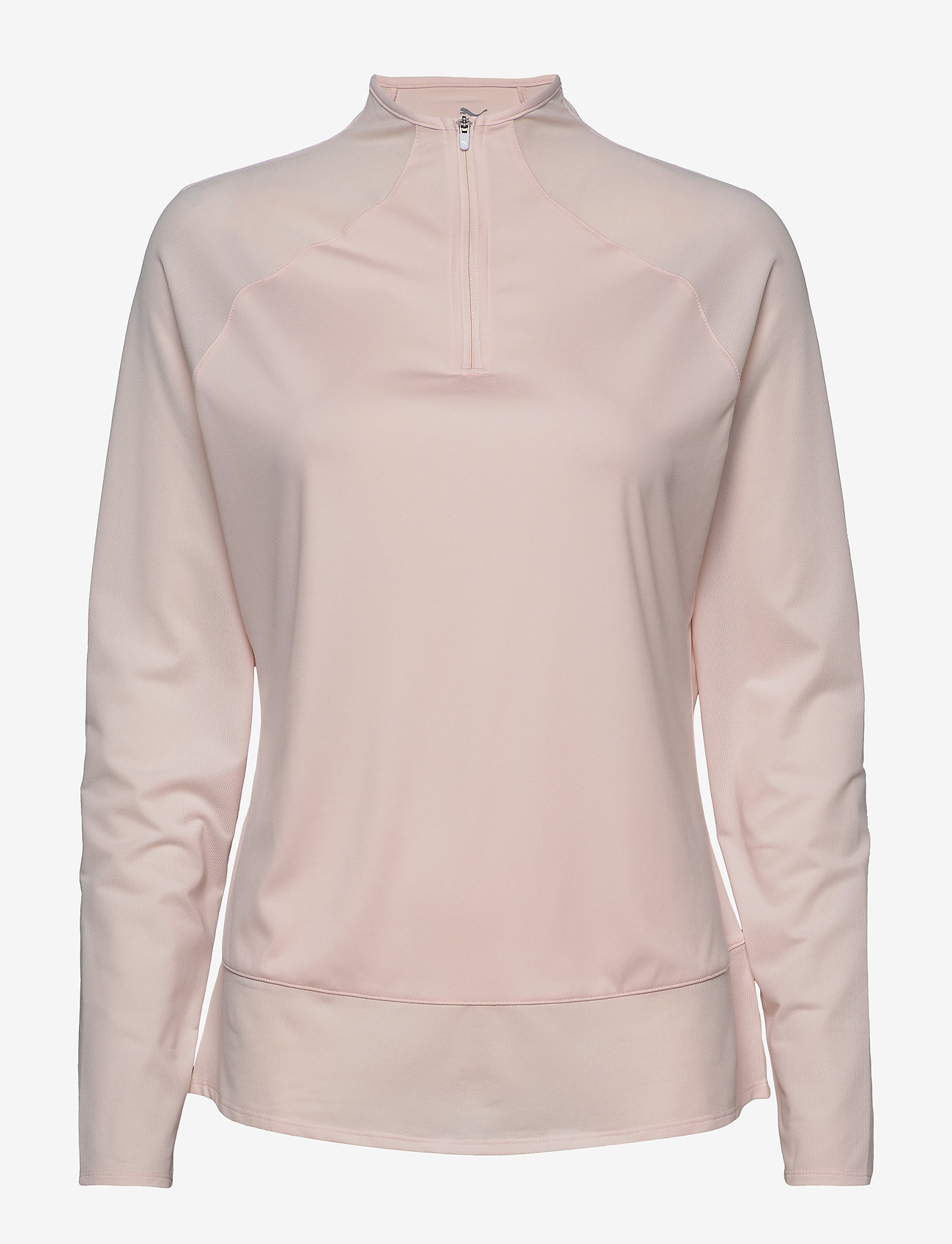 W Mesh 1/4 Zip - ROSEWATER
