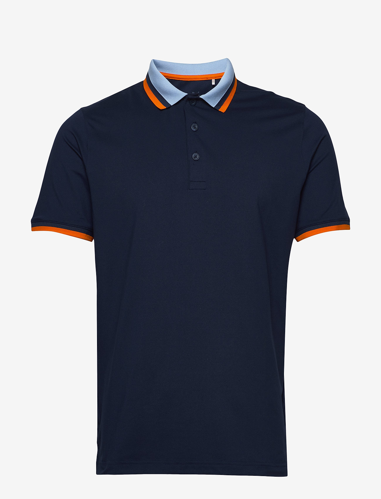 PUMA Golf - X Tipped Polo - peacoat - 0